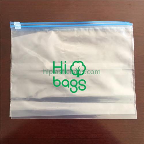 Slider clear plastic bags A